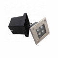 4W IP67 Square LED Step Light Wall Recessed